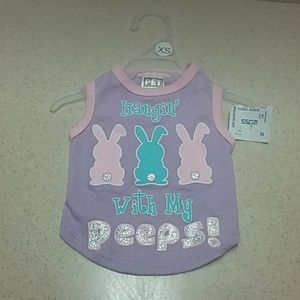 Little female dog shirt.